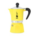 Кофеварка Bialetti Primavera Rainbow 3tz, желтая