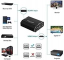 Адаптер SCART/EURO-конвертер на HDMI HD MHL AV Full HD НОВЫЙ