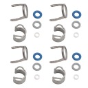 KIT JOINTS VERS SUPPORTS INJECTEURS CARBURANTS 06D998907 AUDI A3 A4 A6 TT ROADSTERphoto 7