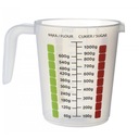 Кухонный мерный кувшин 1л.