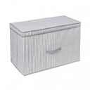 PUDELKO KUFER Z MATERIAŁU SKRZYNIA PUDŁO OZDOBNE