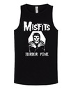 ФУТБОЛКА MISFITS HORROR PUNK, ЧЕРНЫЙ БОКСЕР