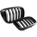 JEU ADMISSION GUIDE D'AIR JALOUSIE MOTEUR GRILLES BMW X3 G01 X4 G02photo 10