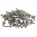 NITY ZRYWALNE ALUMINIUM/STAL 4,0X8MM 50SZT MEGA