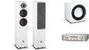 MARANTZ PM6007 S + DALI OBERON 5 белый + E-12F