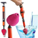 ТОЛКАТЕЛЬ ТРУБ ДЛЯ ЗАСОРКИ КАНАЛИЗАЦИИ, СИЛОВНИКОВ ДЛЯ ТУАЛЕТА