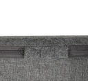 Okrúhly dekoračný taburet - BAMBOO Hĺbka nábytku 40 cm