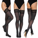 Самоупотребление нейлонового черного кружевного нейлона