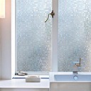 ОКНО ДЛЯ ВАННОЙ КОМНАТЫ ФОЛЬГОВЫЙ ДУШ, ЗАЩИЩАЮЩИЙ ПРИВАТНОСТЬ 45*100см