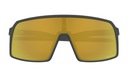 Okuliare Oakley Sutro Matte Carbon Prizm 24K OO9406 Farba šošoviek sivá a čierna