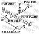 FEBEST TOPE DE SUSPENSION AMORTIGUADOR PGD-BOX3R 