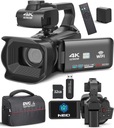 Kamera wideo NBD 4K, kamera 64MP kamera do vlogów, nagrywania filmów 32 GB