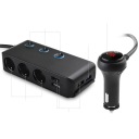 QC 3.0 РОЗПОДІЛЮВАЧ ГНІЗДА ПРИКУРЮВАЧА 12-24V USB ROZGALEZNIK ЗАРЯДНИЙ ПРИСТРІЙ  (18171517622) фото min 5