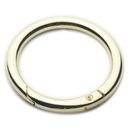 Открывающееся металлическое кольцо для сумок с дужкой 38/5.