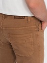 Pánske džínsové nohavice P1058 žlté L EAN (GTIN) 5902228817253