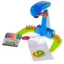Projektor kalkulátor pre výučbu kreslenia pre deti diapozitívy modrá Materiál plast