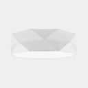 TK Lighting Плафон KANTOOR 4xE27 - белый