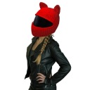 CAP NA HELMET CAT RIDER RED  photo 11