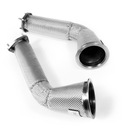 Downpipe Audi SQ7 SQ8 RSQ8 | High-Flow Sport-Cat | Power Division