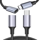 KABEL PRZEDŁUŻACZ PRZEDŁUŻKA USB-C ADAPTER OPLOT PRZEDŁUŻAJĄCY PRZEWÓD 2m