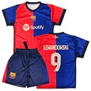 ФУТБОЛЬНАЯ ФОРМА LEWANDOWSKI FC BARCELONA Размер M СПОРТИВНЫЙ КОСТЮМ