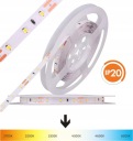 Лента LED STRIP 1М, нейтрально-белая, 4000К, 4,8Вт