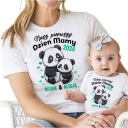 ФУТБОЛКА ДЛЯ МАТЕРИ НАШ ПЕРВЫЙ ДЕНЬ МАТЕРИ ПОДАРОК ​​МАТЕРИ S Y4