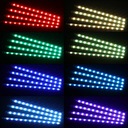 CINTA DIODO LUMINOSO LED DO COCHE AUTO ILUMINACIÓN RGB 5050 APLIKACJA BLUETOOTH CONTROL REMOTO 