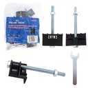 ЗАЖИМЫ ДЛЯ ВЫРАВНИВАНИЯ ПЛАСТИНЫ КРОНШТЕЙН ПО ВЫСОТЕ 10E