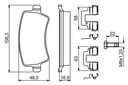 PADS HAM. FORD T. MONDEO- GALAXY- V70 06- Z AKCESORIAMI 