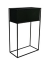 KWIETNIK LOFT METALOWY SKRZYNKA 70CM STOJAK DONICA