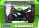 KAWASAKI Ninja ZX-10R 2009 model 1:18 Welly Stan złożenia Całość / die cast