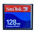 Карта памяти SanDisk CompactFlash 128 МБ.