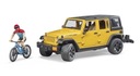 Велосипедный велосипед Bruder 02543 Jeep Wrangler Rubicon