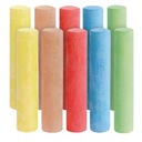 Школьный мел COLORFUL для тротуаров, круглый, 10 шт.