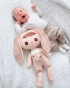 Кукла Metoo Rabbit со свидетельством о рождении, подарок годовалому мальчику на крещение.
