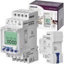 ПРОГРАММАТОР ВРЕМЕНИ НА DIN-РЕЙКУ С 2 РЕЛЕ