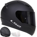 KASK MOTOCYKLOWY LS2 FF353 RAPID CZARNY MAT MĘSKI SYSTEM PINLOCK 2 SZYBY