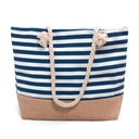 Большая пляжная сумка на молнии Сумка-шоппер с подкладкой для пикника XXL