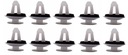 10X REMACHE DE COLECTOR FORRO MAPAS DE MALETERO DE PUERTA MERCEDES VW 0069884378 