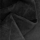 Полотенце SAMINE черное 70x130 см HOMLA
