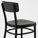 IKEA EKEDALEN/IDOLF Stôl 4 stoličky breza čierna Dĺžka stola 180 cm