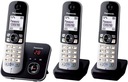 Telefon bezprzewodowy Panasonic KXTG6823FRB 3szt 34D311 EAN (GTIN) 5025232741168