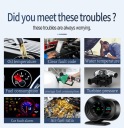 F9 АВТОМОБИЛЬ ДИСПЛЕЙ ТУРБО МАСЛО ОШИБКИ OBD-2