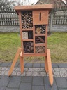 Домик для насекомых XXXXL БОЛЬШОЙ H=83см Деревянный ящик пчела-бабочка MIX COLOR