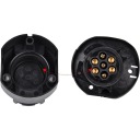 КОМПЛЕКТ ПРОВОДІВ КАБЕЛЬ ПРОВОДКА ПРОВІД ПРИЧЕПИ 7PIN 1.5 M 12 V ПРОВОДА ZE З'ДНЮВАЧЕМ  (18543498949) фото min 10