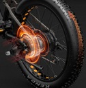 Horský elektrický bicykel 1130W 20AH 52KM/H 150KM Olejová brzda 26*4,0 Fat Tire Značka inna