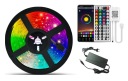 СВЕТОДИОДНАЯ ЛЕНТА BLUETOOTH ДИСТАНЦИОННАЯ 5050 RGB БЕЛАЯ 230В 10М