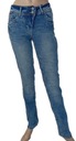 Nohavice jeans modrý zips Scarlett Cecil 33/30