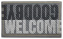 Готовый коврик Welcome Goodbye, 75 х 45 см.